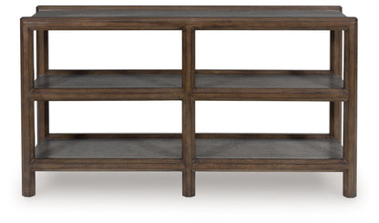 Kallenny - Brown / Gray - Sofa Table - Hornell Furniture Outlet