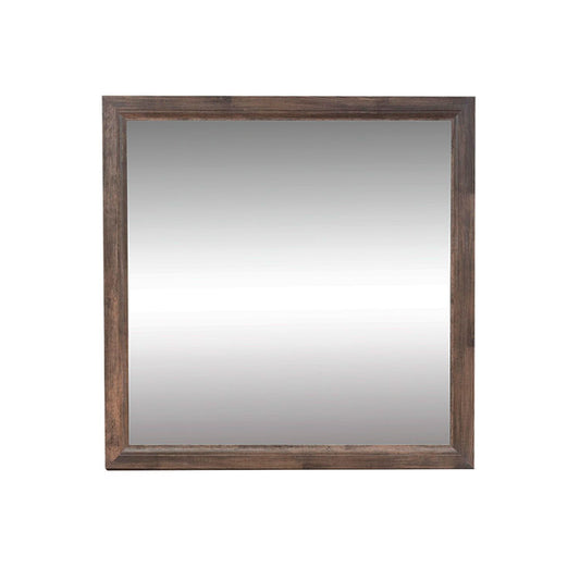 Ridgecrest - Mirror - Light Brown - Hornell Furniture Outlet