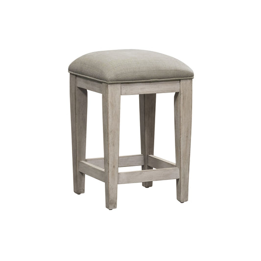 Heartland - Upholstered Console Stool - White - Hornell Furniture Outlet