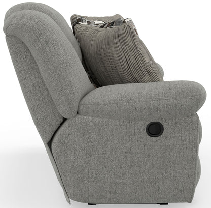 Trifecta - Sofa With 3 Recliners and Drop Down Table - Hornell Furniture Outlet