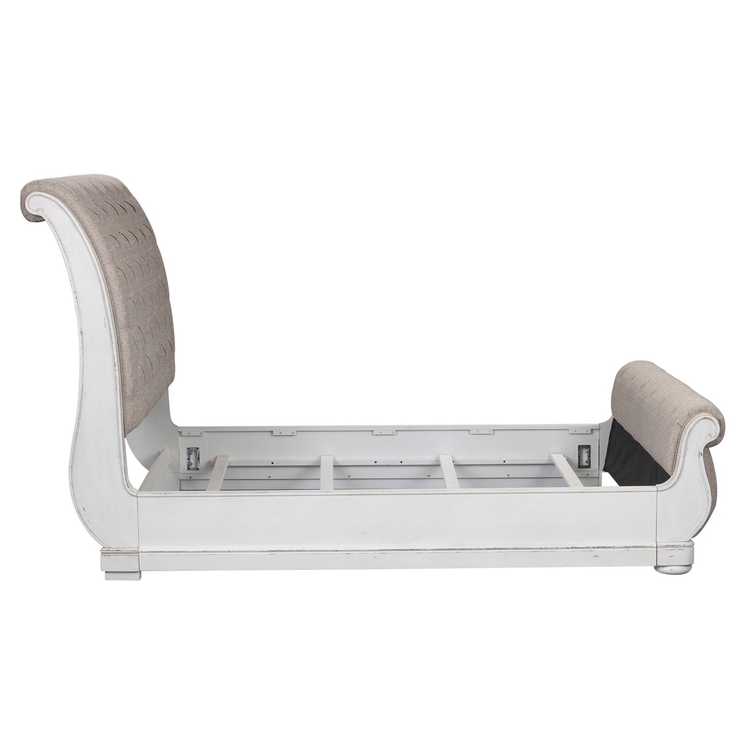 Magnolia Manor - Uph Sleigh Bed - Hornell Furniture Outlet