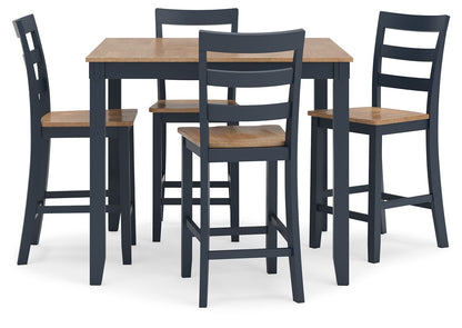 Gesthaven - Dining Room Counter Table Set - Hornell Furniture Outlet