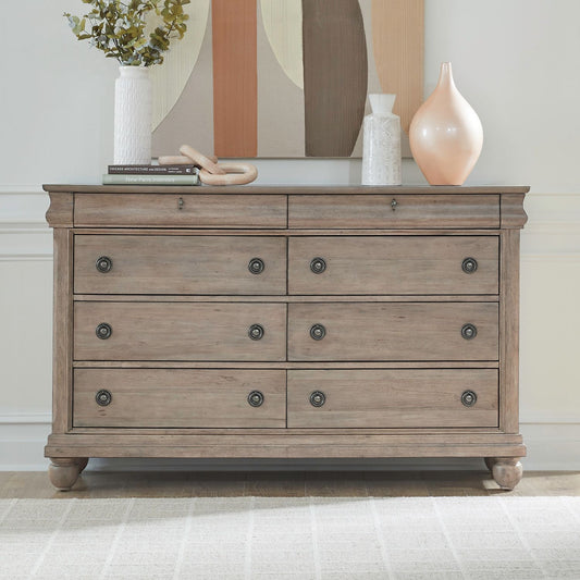 Rustic Traditions - 8 Drawer Dresser - Hornell Furniture Outlet