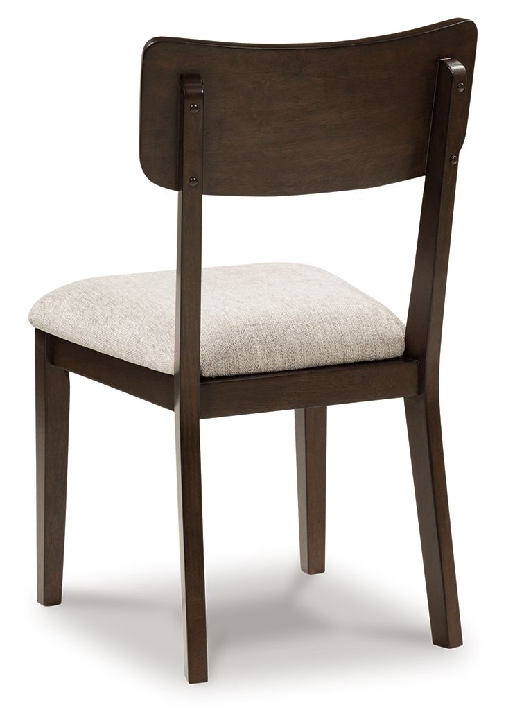 Mallenette - Merlot - Dining Upholstered Side Chair (Set of 2) - Hornell Furniture Outlet