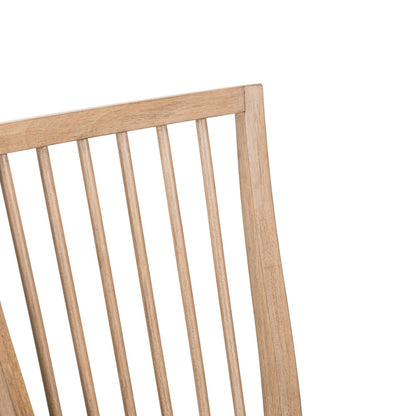 Haven Hills - Spindle Back Side Chair (RTA) - Camel Beige - Hornell Furniture Outlet