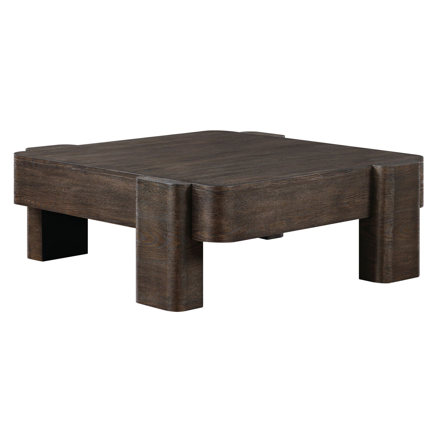 Salina - Square 3 Piece Occasional Set - Espresso - Hornell Furniture Outlet
