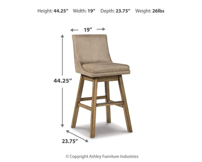 Tallenger - Swivel Barstool (Set of 2) - Hornell Furniture Outlet