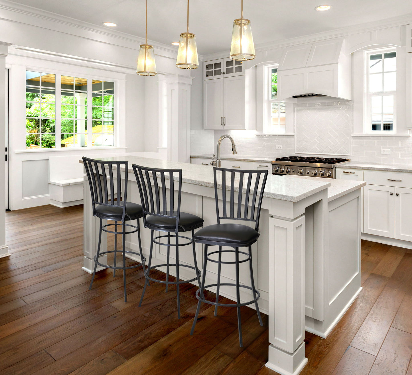 Stellan - Swivel Barstool - Hornell Furniture Outlet