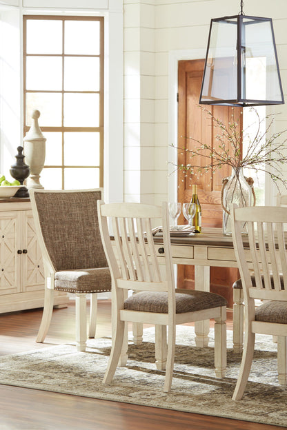 Bolanburg - Rectangular Dining Room Table - Beige - Hornell Furniture Outlet