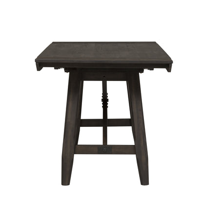 Double Bridge - Gathering Table - Dark Brown - Hornell Furniture Outlet