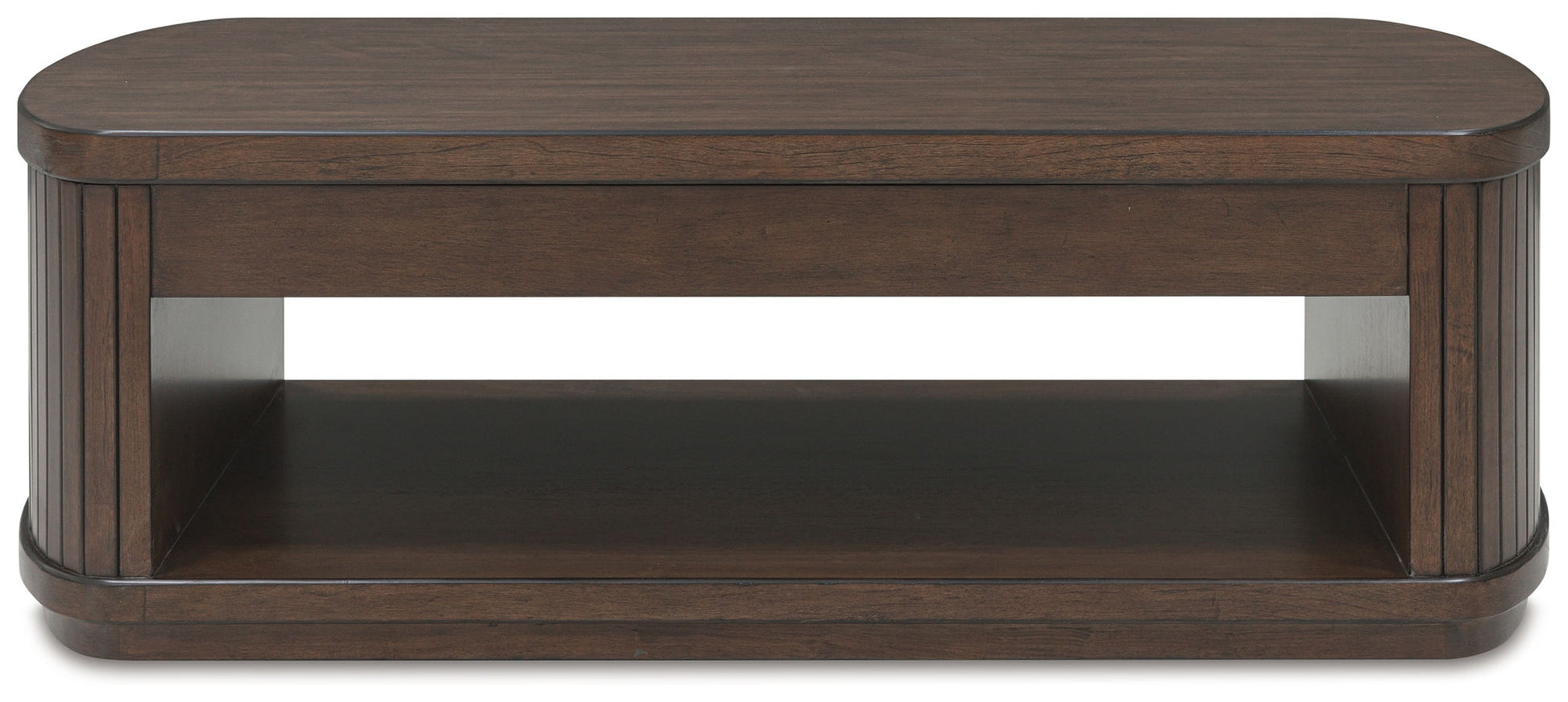 Korestone - Dark Brown - Lift Top Cocktail Table - Hornell Furniture Outlet