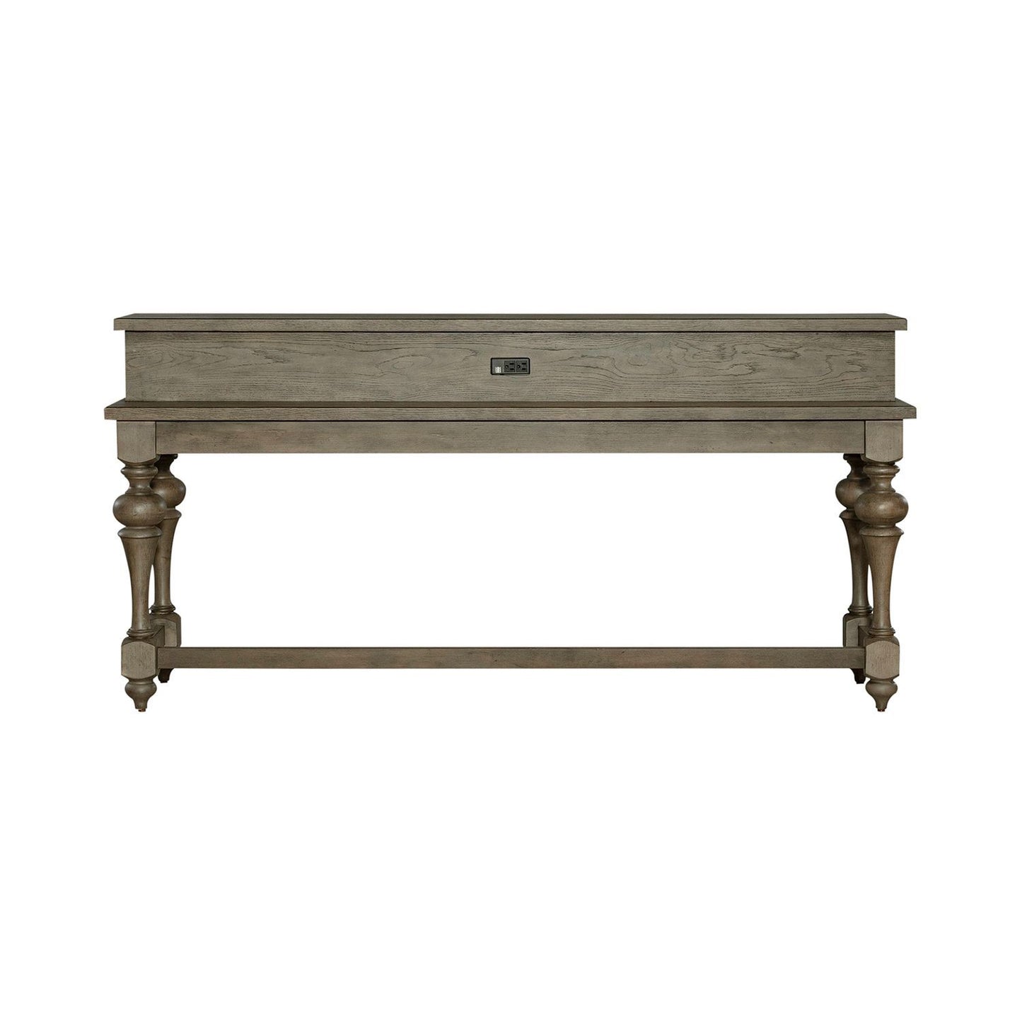 Americana Farmhouse - Console Bar Table - Light Brown - Hornell Furniture Outlet