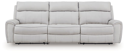 Social Pointe - Reclining Sectional - Hornell Furniture Outlet