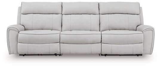 Social Pointe - Reclining Sectional - Hornell Furniture Outlet