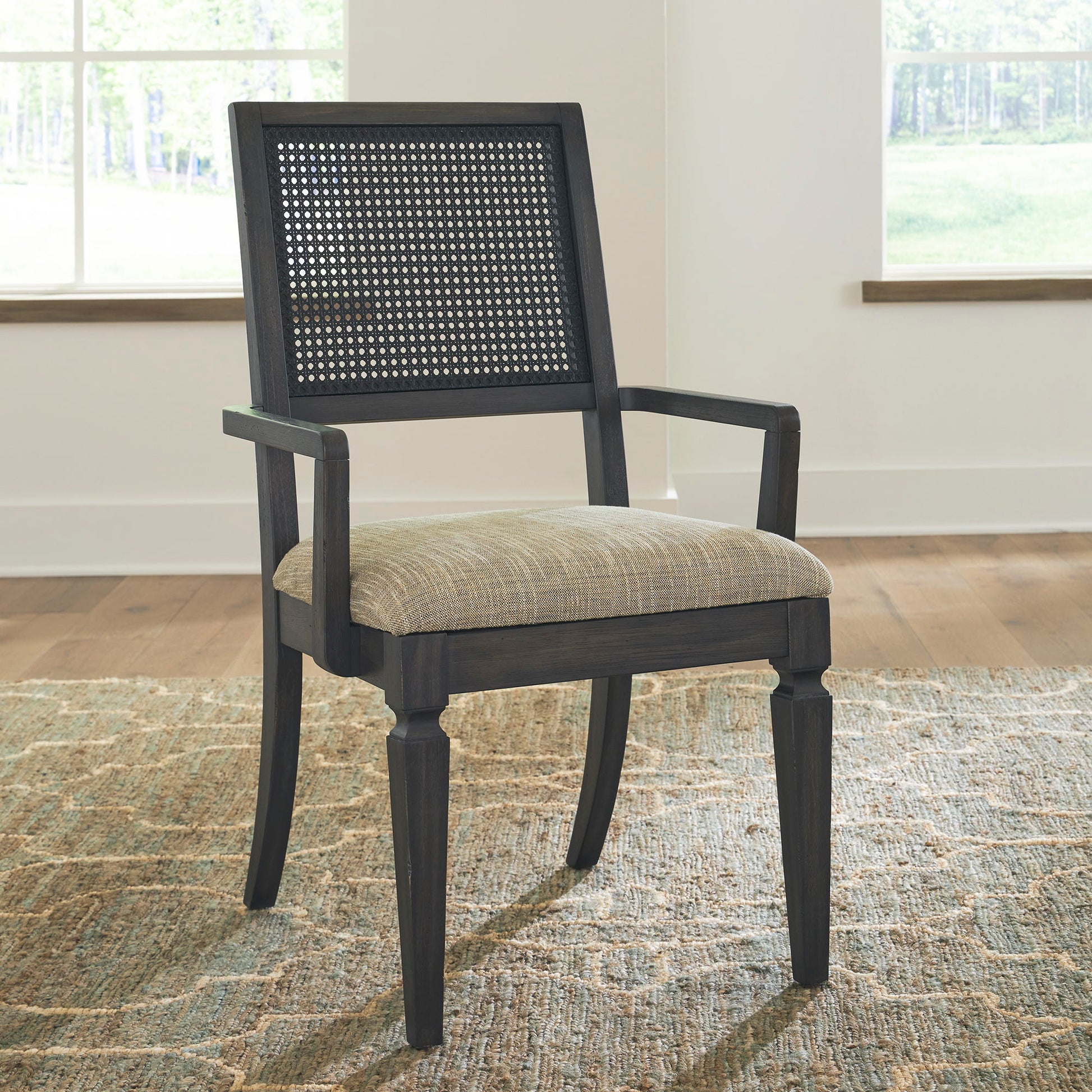 Caruso Heights - Panel Back Chair - Hornell Furniture Outlet