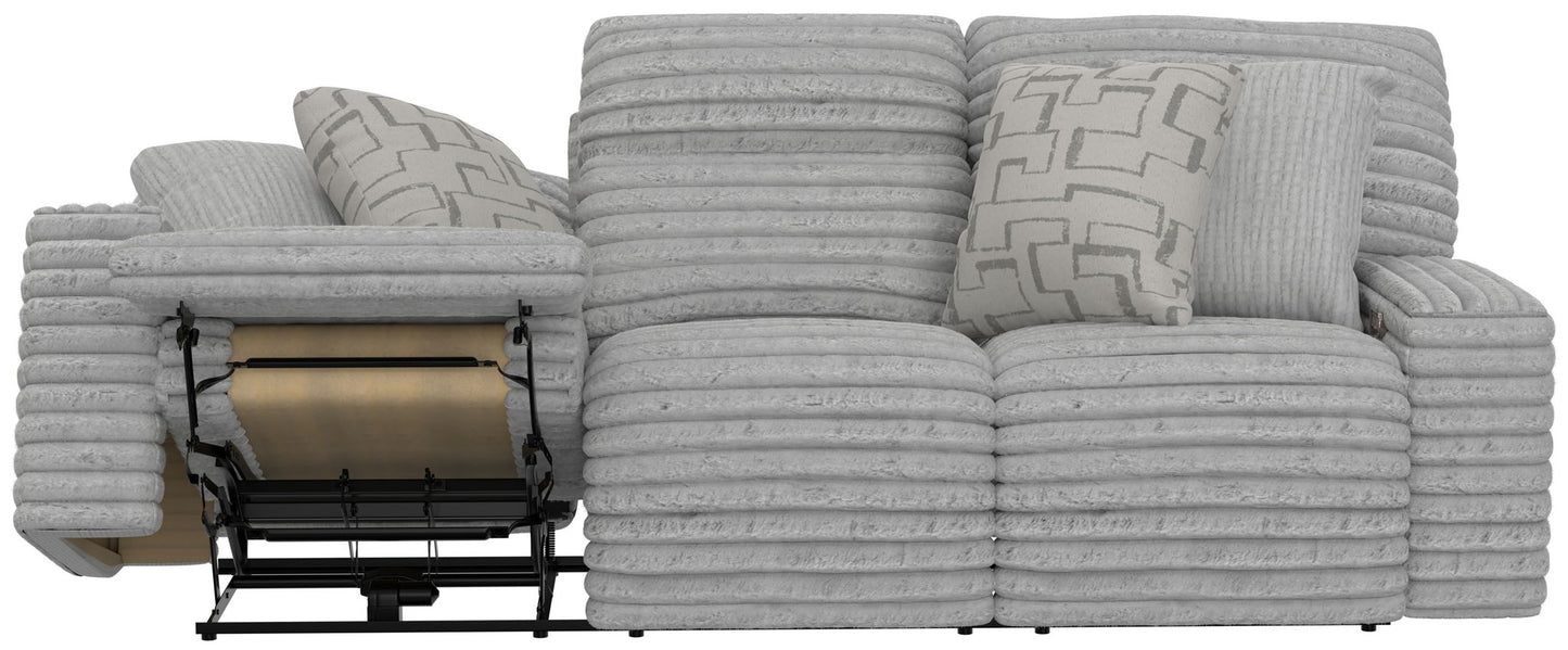 Lynx - Power Reclining Sofa With Zero Gravity - Hornell Furniture Outlet
