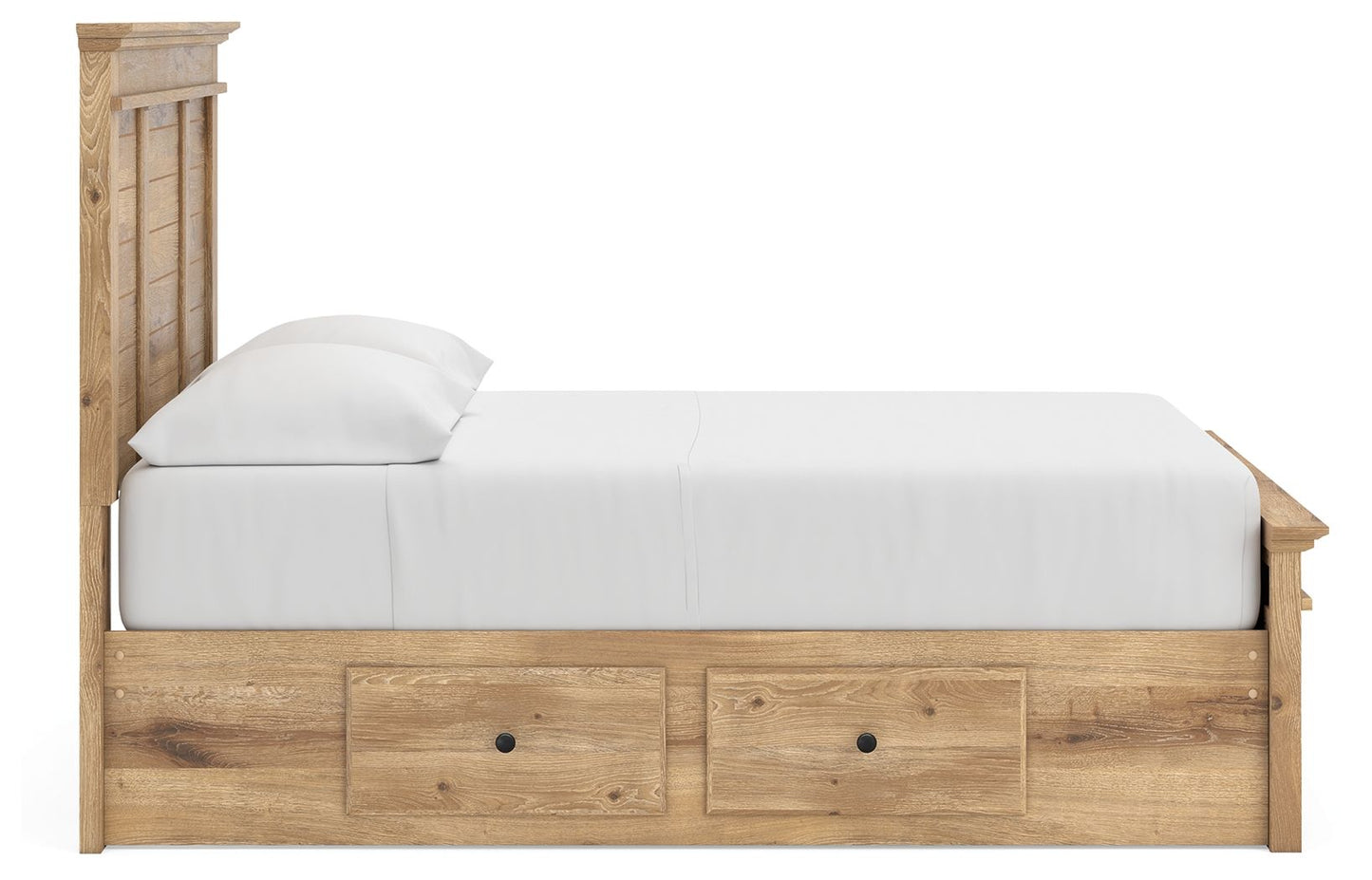 Makidern - Panel Storage Bed With 2 Under Bed Storage Units - Hornell Furniture Outlet
