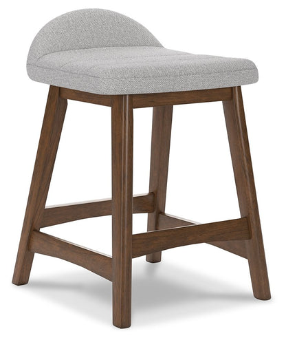 Lyncott - Upholstered Barstool (Set of 2) - Hornell Furniture Outlet