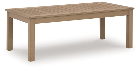Hallow Creek - Driftwood - Rectangular Cocktail Table - Hornell Furniture Outlet