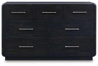 Rowanbeck - Black - Dresser - Hornell Furniture Outlet