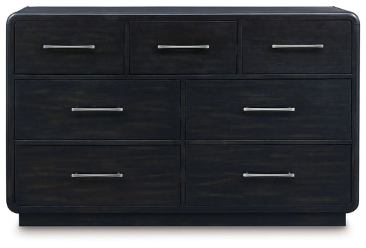 Rowanbeck - Black - Dresser - Hornell Furniture Outlet