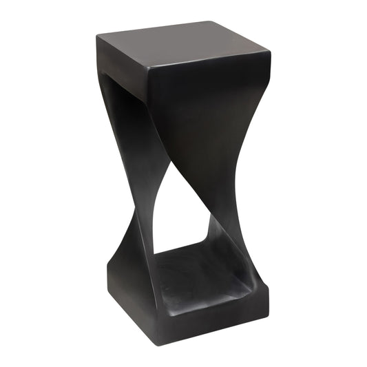Solana - Solid Wood Accent Table - Black - Hornell Furniture Outlet
