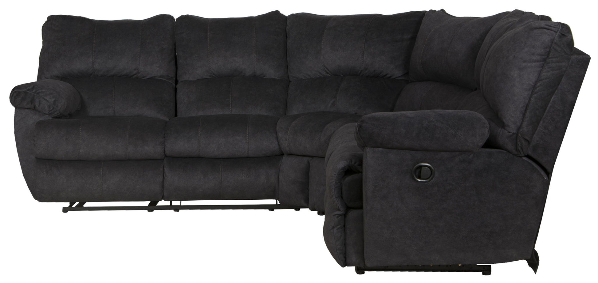 Shane - 2 Piece Reclining Sectional - Hornell Furniture Outlet