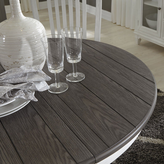 Allyson Park - Pedestal Table - Hornell Furniture Outlet