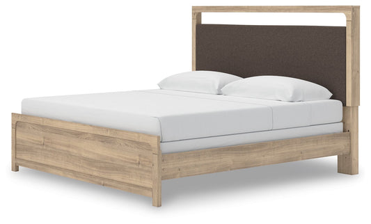 Kinlanni - Upholstered Panel Bed - Hornell Furniture Outlet