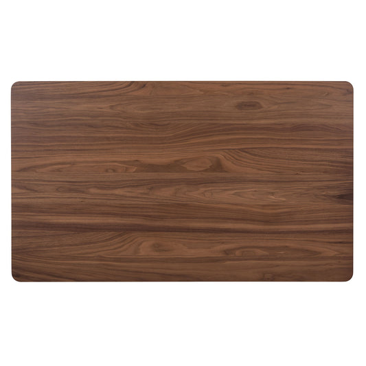 Space Savers - 5 Piece Rectangular Table Set - Dark Brown - Hornell Furniture Outlet