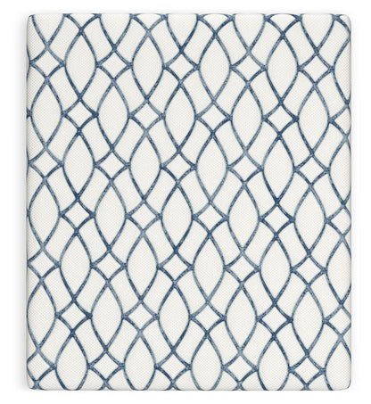12 Inch Chime Elite 2.0 - White / Blue - California King Mattress - Hornell Furniture Outlet
