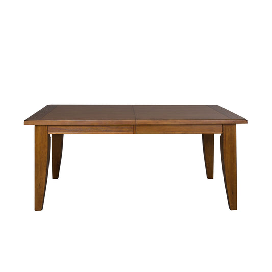 Treasures - Rectangular Leg Table - Light Brown - Hornell Furniture Outlet