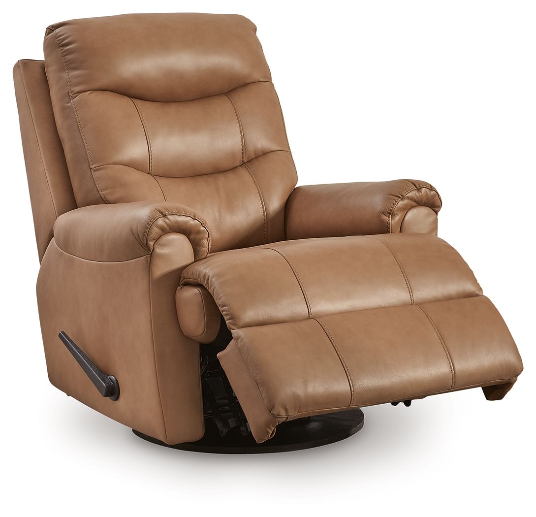 Flynwood - Swivel Glider Recliner - Hornell Furniture Outlet