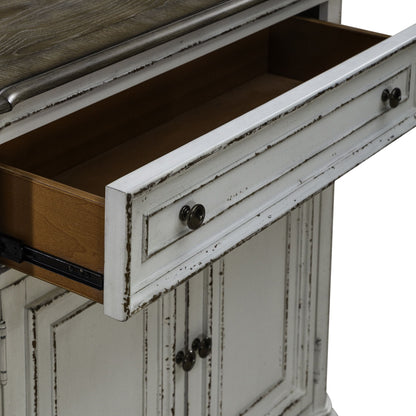 Magnolia Manor - Accent Cabinet - White - Hornell Furniture Outlet