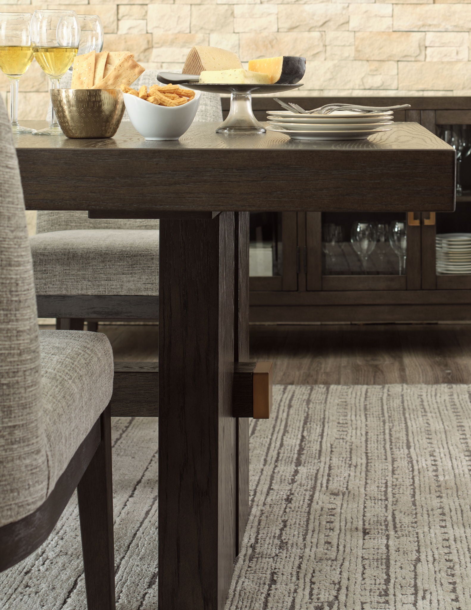 Burkhaus - Dining Room Set - Hornell Furniture Outlet