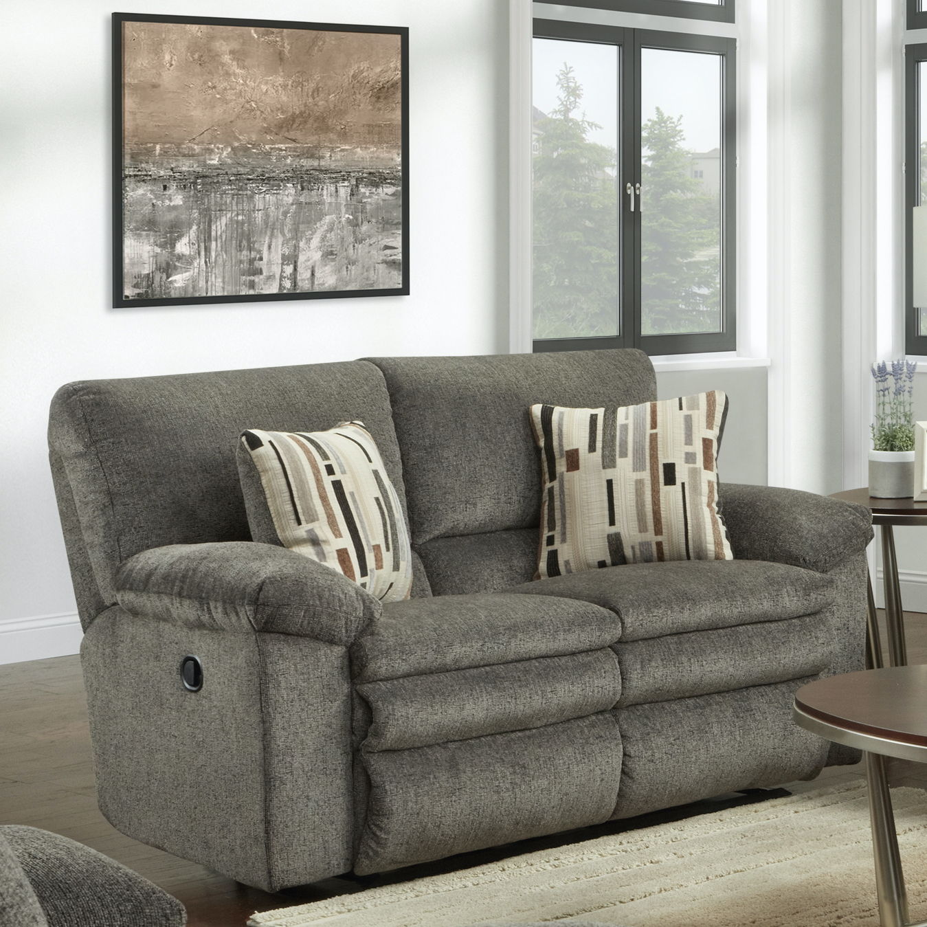 Tosh - Reclining Loveseat - Hornell Furniture Outlet