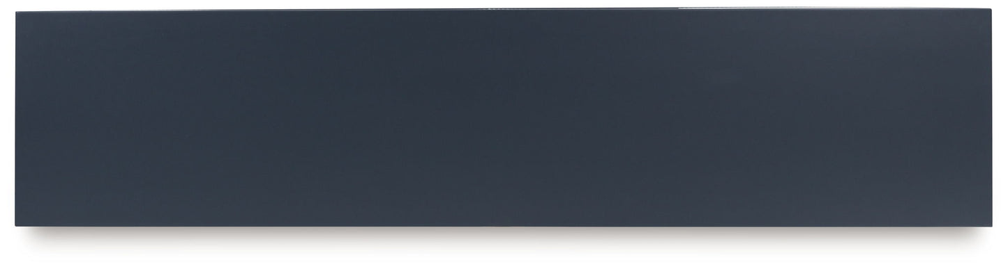 Loirwick - Dark Blue - Accent Cabinet - Hornell Furniture Outlet