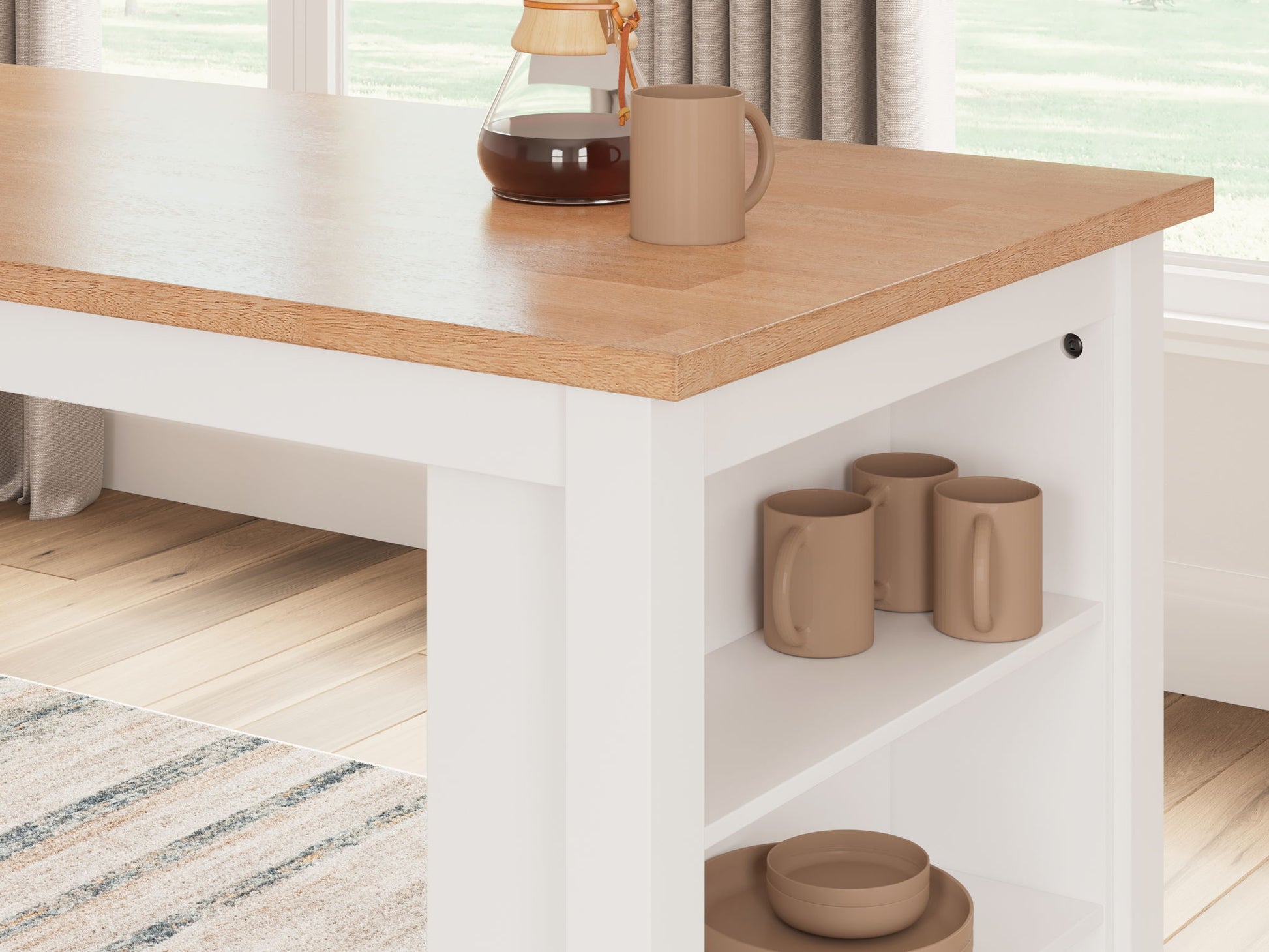 Gesthaven - Rectangular Dining Room Counter Table - Hornell Furniture Outlet