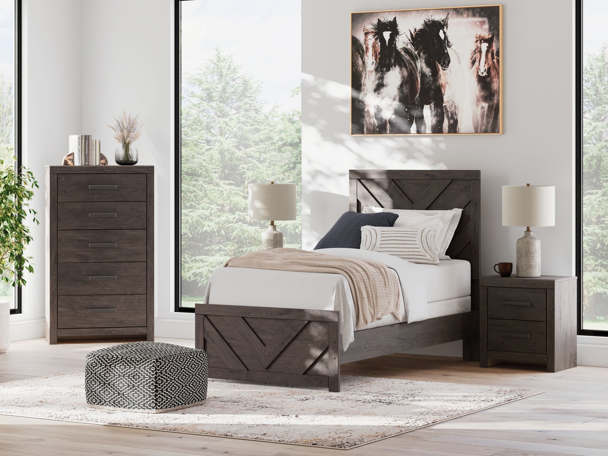 Prendonea - Panel Bed - Hornell Furniture Outlet