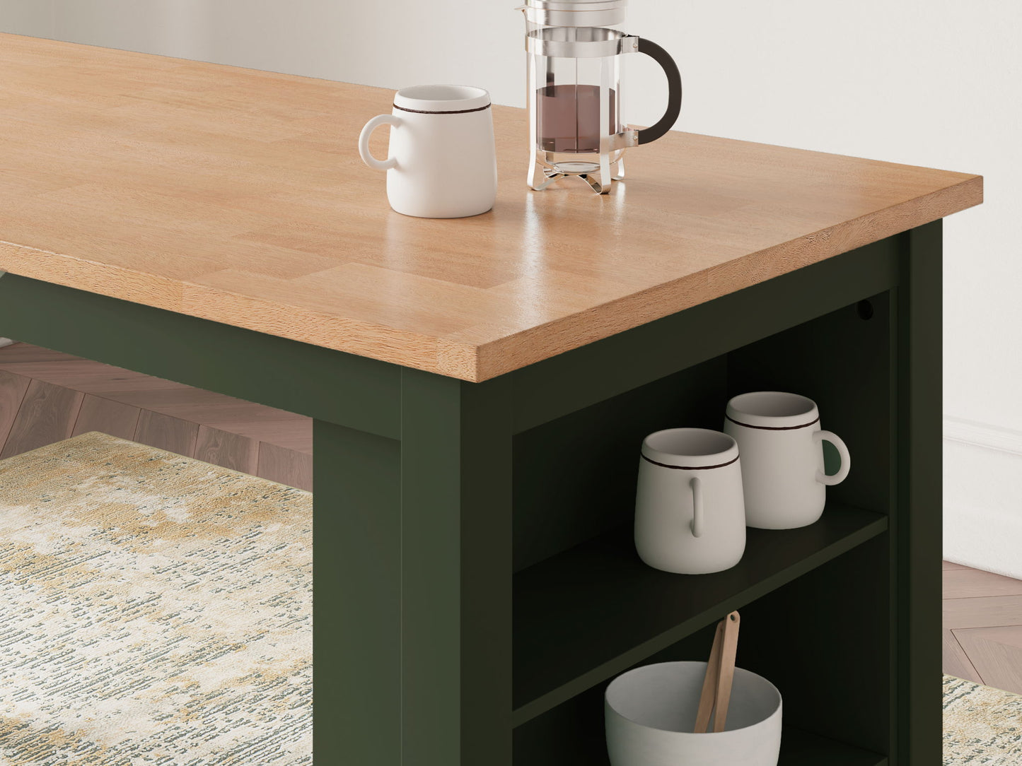Gesthaven - Rectangular Dining Room Counter Table - Hornell Furniture Outlet