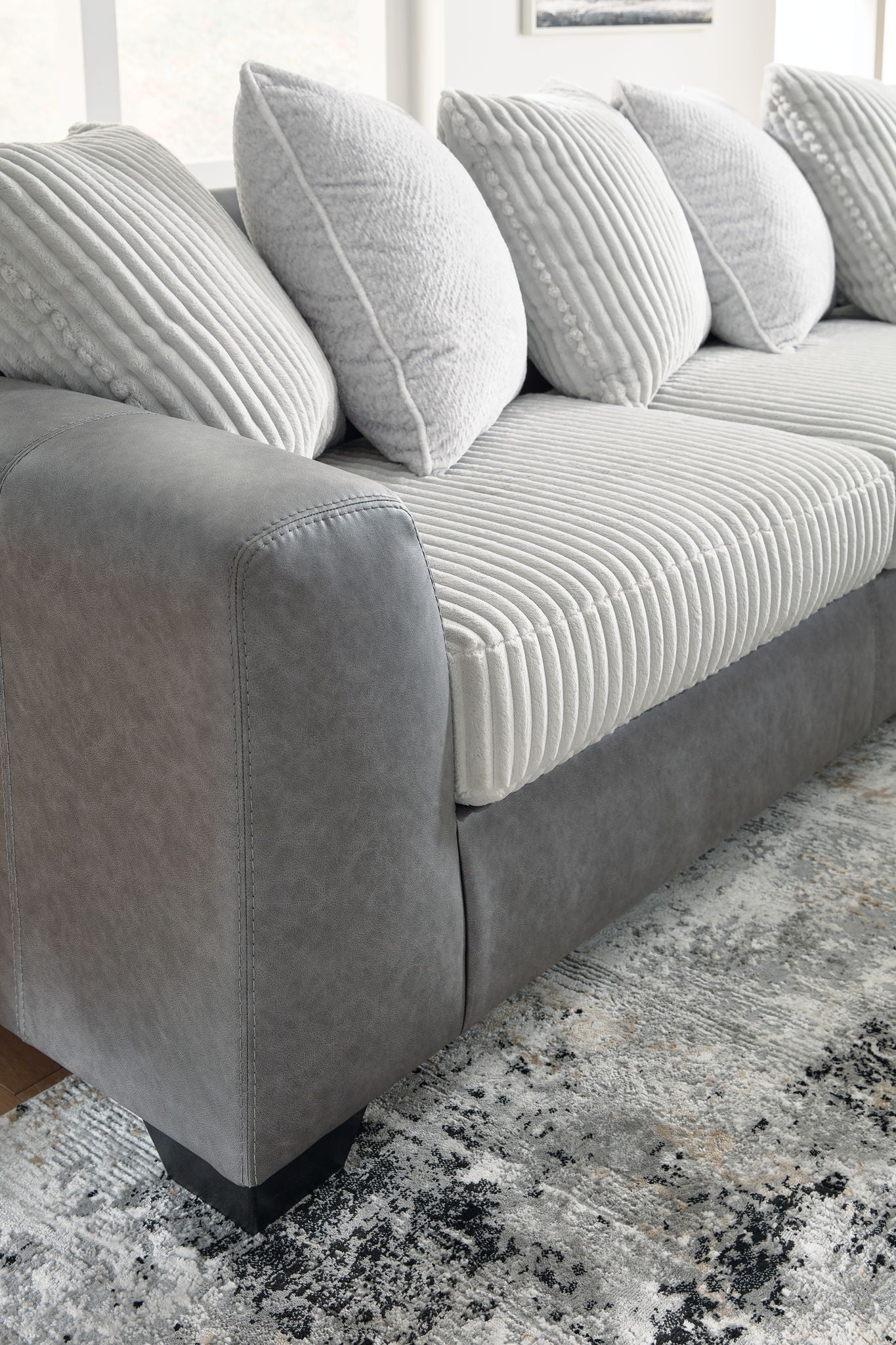 Clairette Court - Sectional - Hornell Furniture Outlet