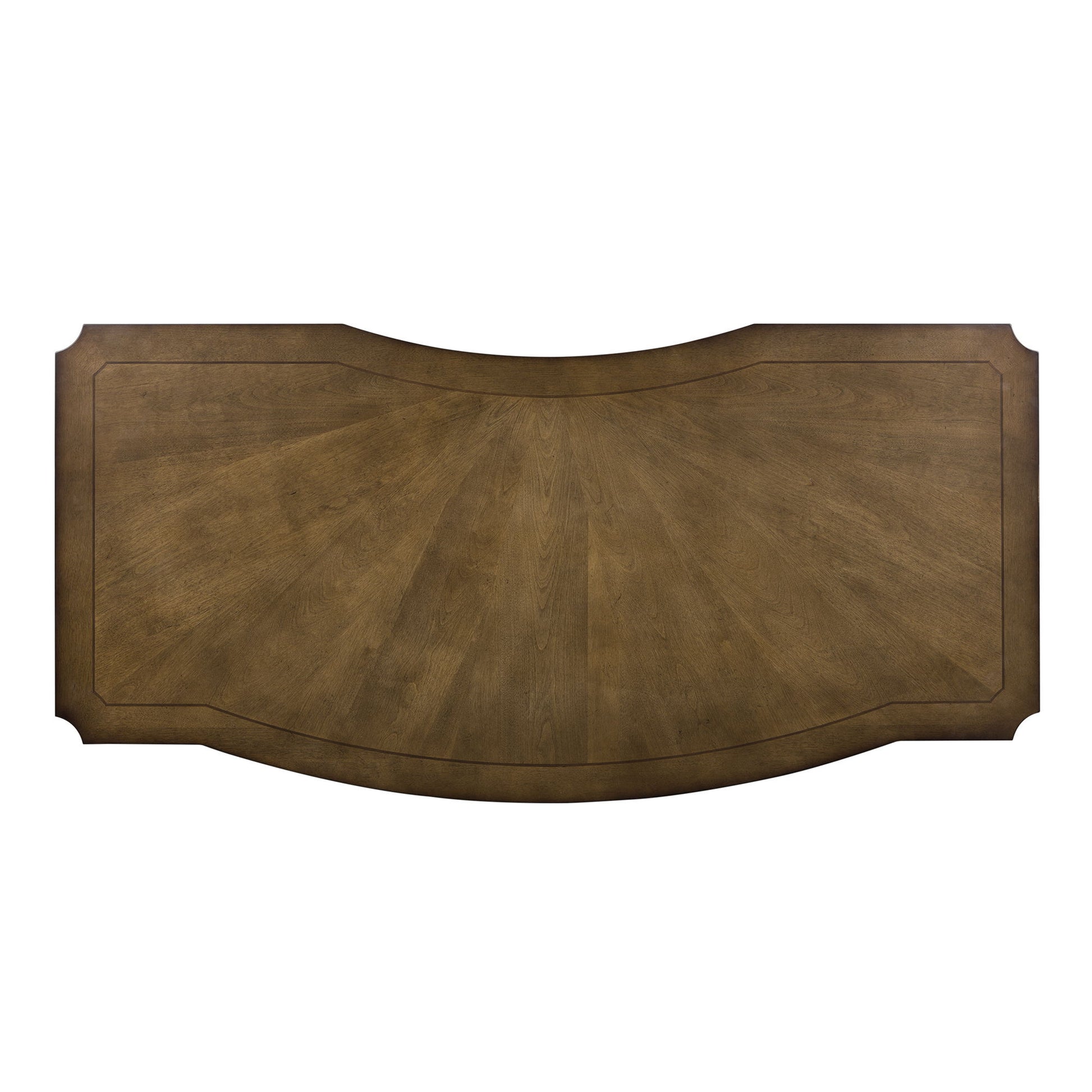 Amelia - Jr Executive Desk - Dark Brown - Hornell Furniture Outlet