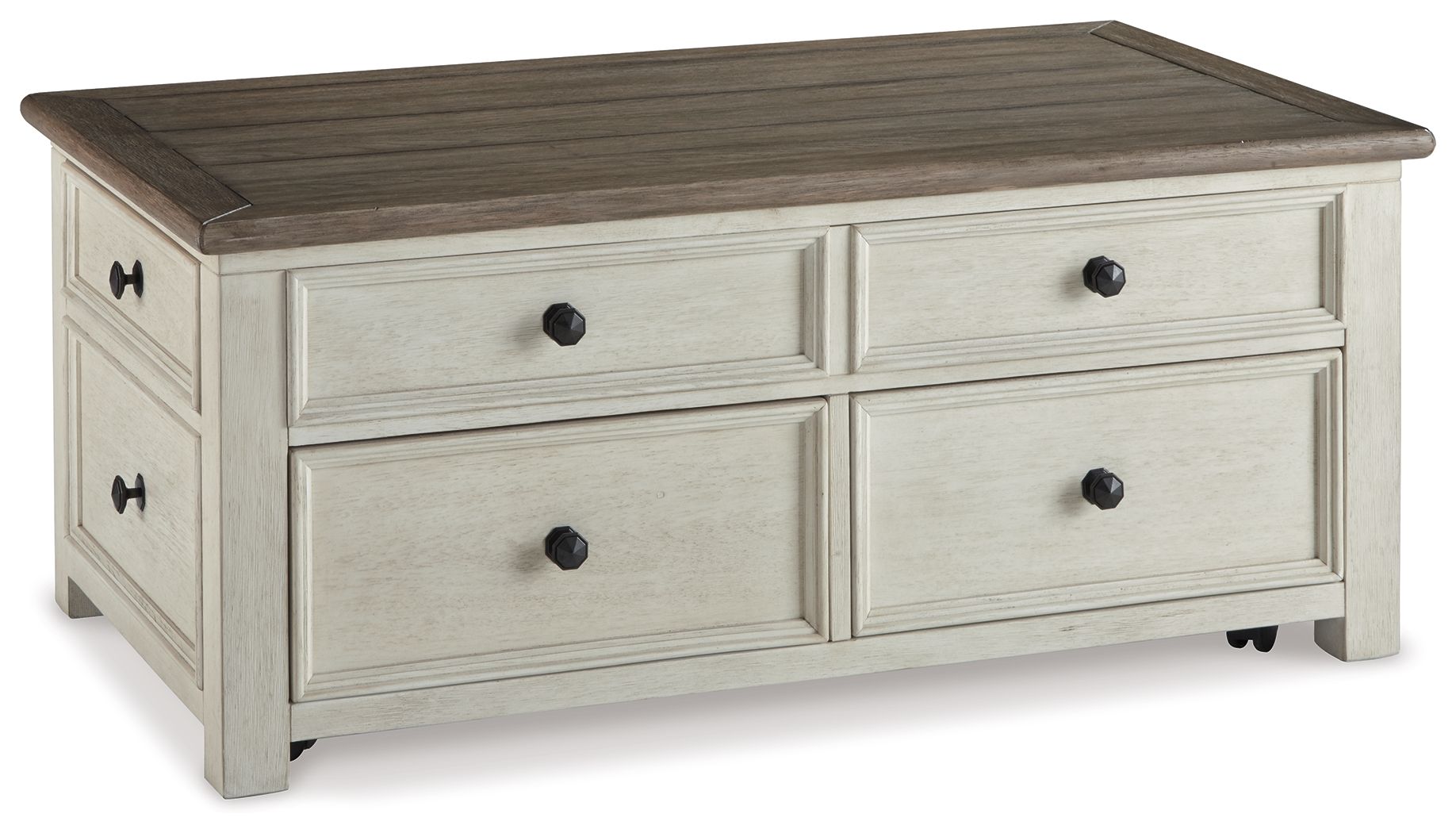 Bolanburg - White / Brown / Beige - Lift Top Cocktail Table - Hornell Furniture Outlet