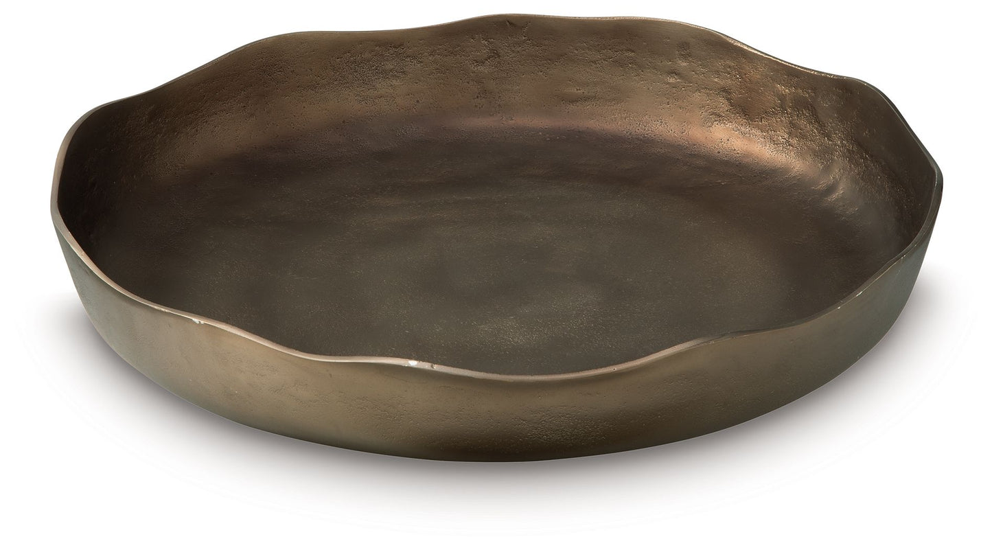 Wallmen - Champagne Gold Finish - Tray - Hornell Furniture Outlet