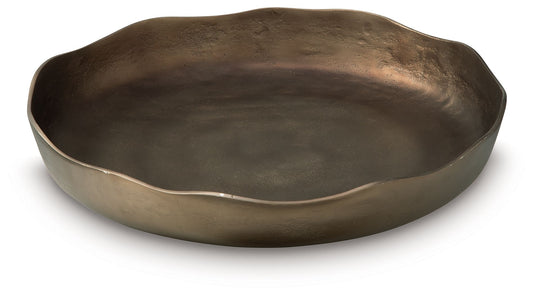 Wallmen - Champagne Gold Finish - Tray - Hornell Furniture Outlet