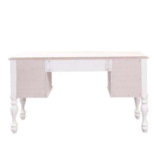 Summer House - Wood Vanity Desk - White - Hornell Furniture Outlet