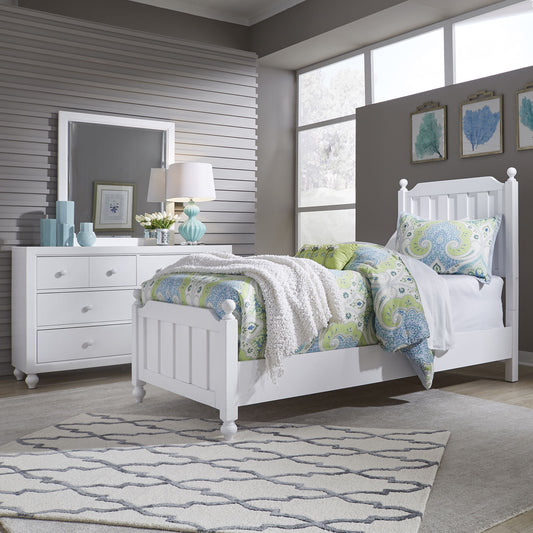 Cottage View - Panel Bed, Dresser & Mirror - Hornell Furniture Outlet