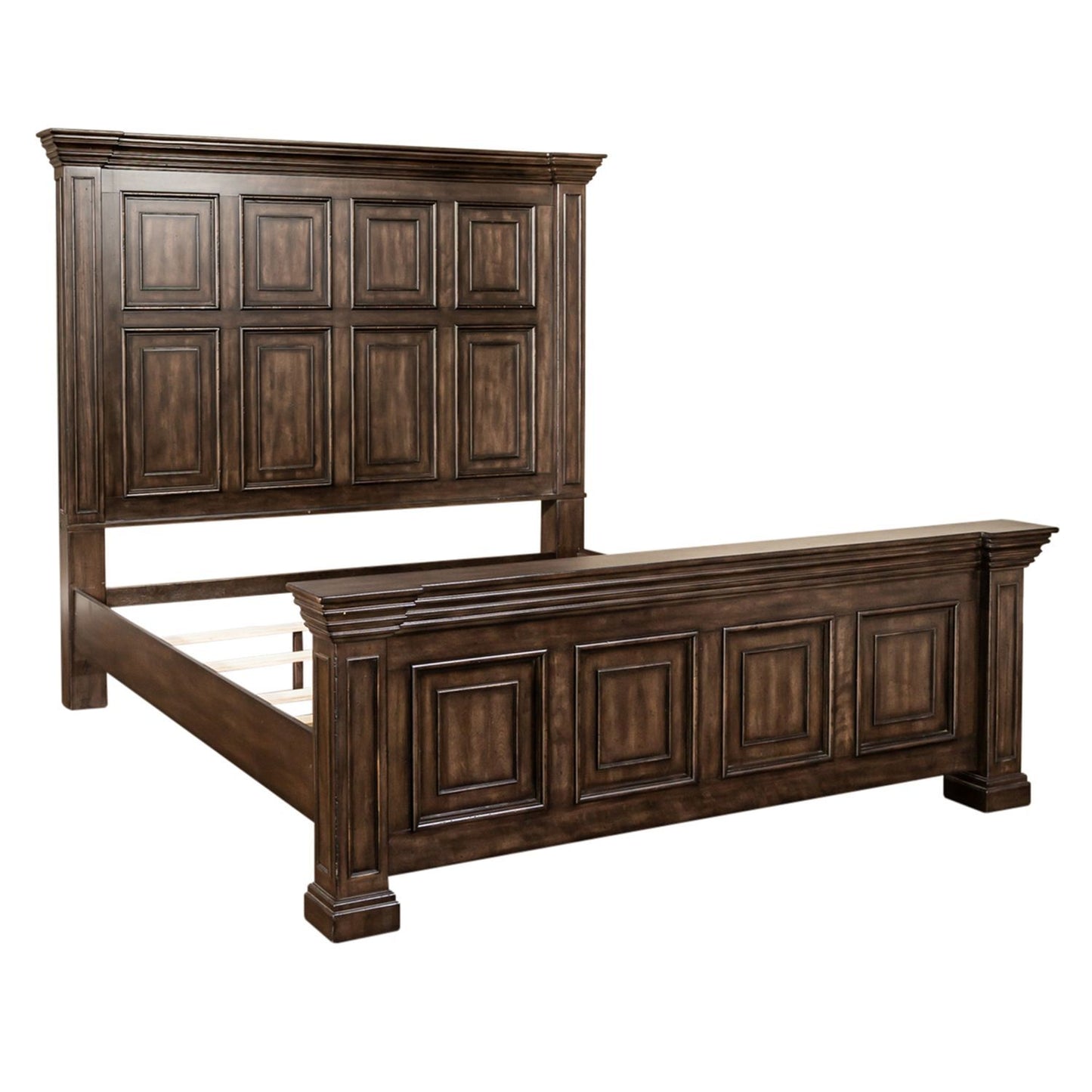 Big Valley - Panel Bed - Hornell Furniture Outlet