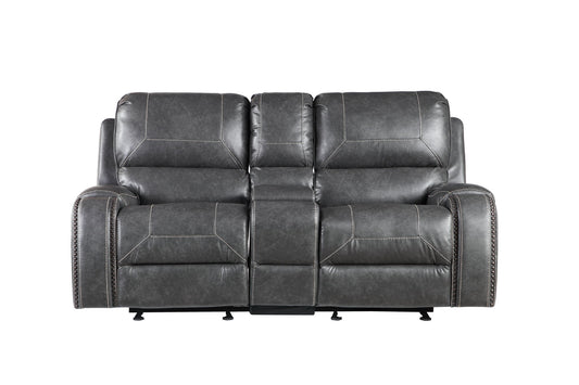 Keily - Manual Motion Glider Loveseat - Hornell Furniture Outlet