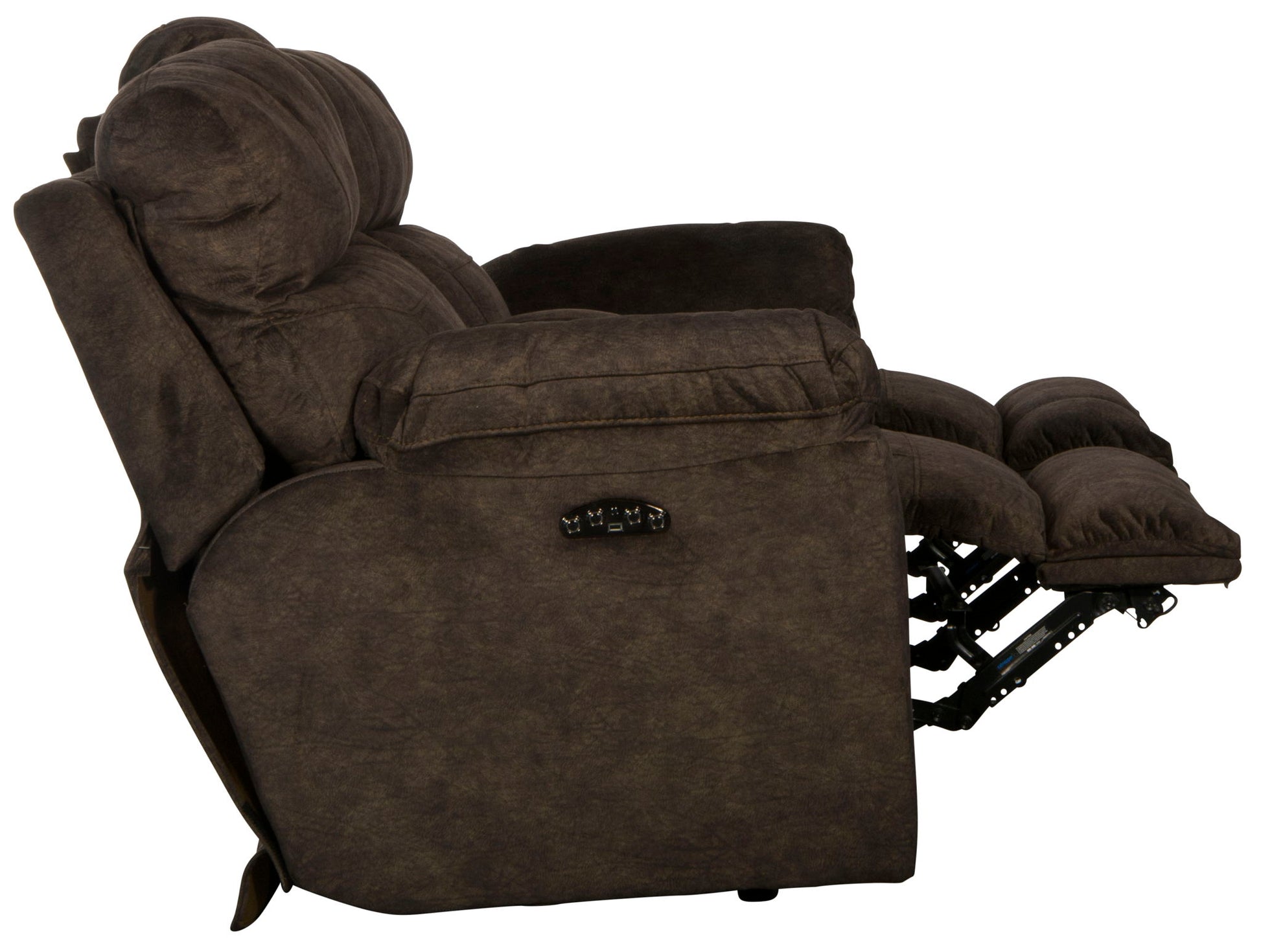 Sedona - Power Headrest Lay Flat Reclining Console Loveseat With Storage & Cupholders - Hornell Furniture Outlet